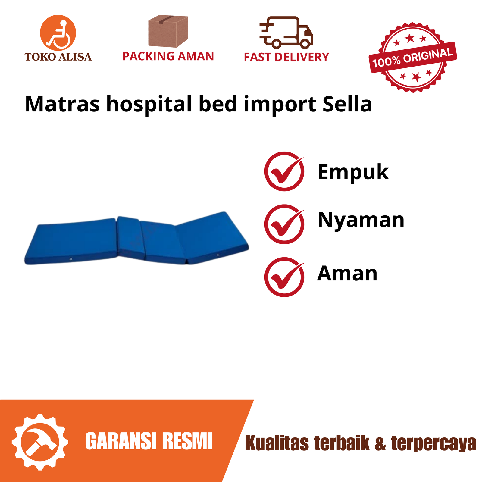 Matras hospital bed import Sella